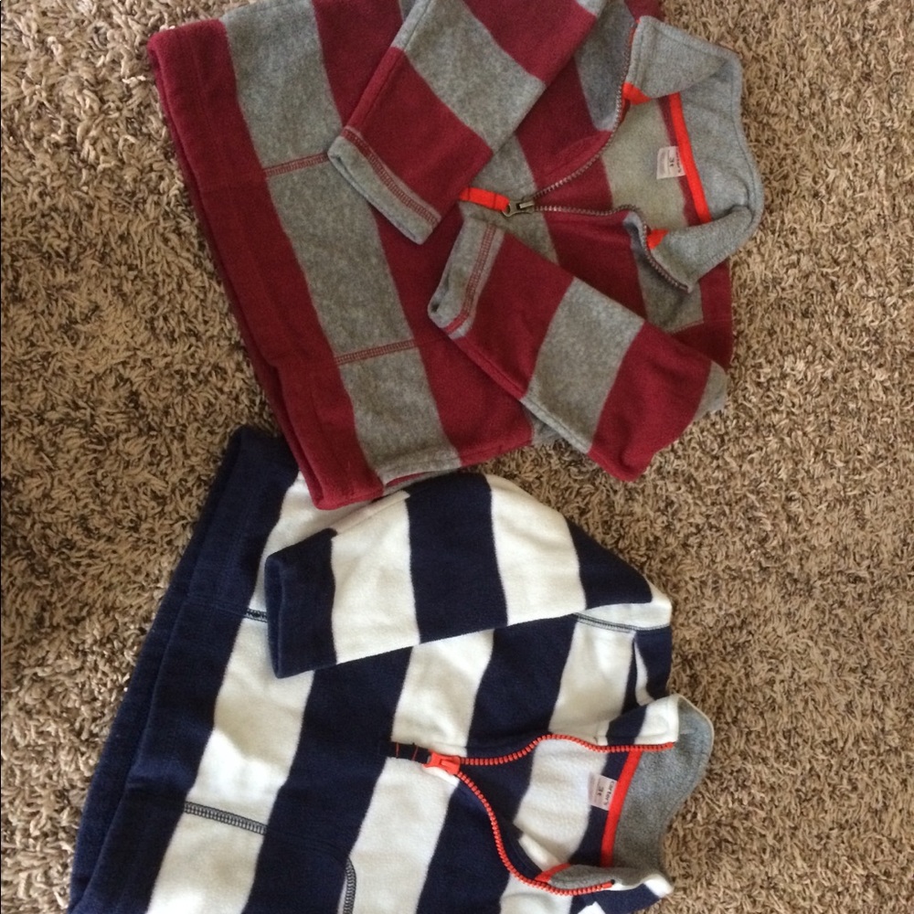 Carters 3t fleece pull overs used